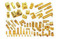 Composants tournés en laiton de haute précision Prototypage rapide personnalisé Raccords électriques en laiton CNC personnalisés OEM