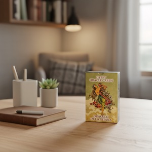 Jeu de cartes <span class=keywords><strong>Oracle</strong></span> Gypsy Sibilla pour tous les jours, finition en lin double face professionnelle pour la divination et la prédiction du futur - Product Image 6