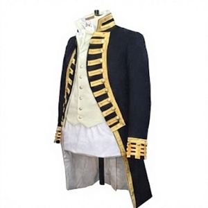 Manteaux d'admirals pour hommes, style historique, double boutonnage, longs, pour l'hiver - Product Image 1