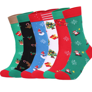 En vrac Adultes Hommes XL Winter Fun Xmas Holiday Gifts Novelty Peigné Cotton Funky Festive Christmas Socks - Product Image 2