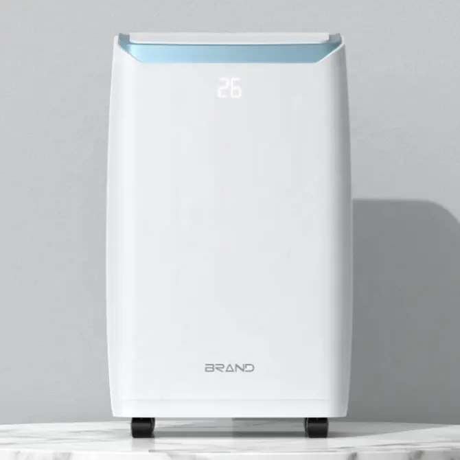 Tubo de escape portátil 9000btu, aire acondicionado móvil industrial con calentador para el hogar