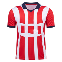 Maillot de football saison 25/26 respirant été personnalisable avec option numéro 100% polyester