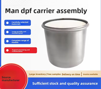 Ensemble de support de filtre à particules diesel (DPF) pour bus et camions MAN, filtre de purification des gaz d'échappement automobile, Euro V, acier inoxydable