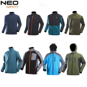 เสื้อแจ็คเก็ตขนแกะคอตั้งแบบซิปเต็มตัวสำหรับผู้ชาย <span class=keywords><strong>NEO</strong></span> ให้ความอบอุ่นนุ่มสบาย เหมาะสำหรับฤดูใบไม้ร่วงและฤดูหนาว  รับสกรีนโลโก้ มีหลายสี ขายส่ง - Product Image 1