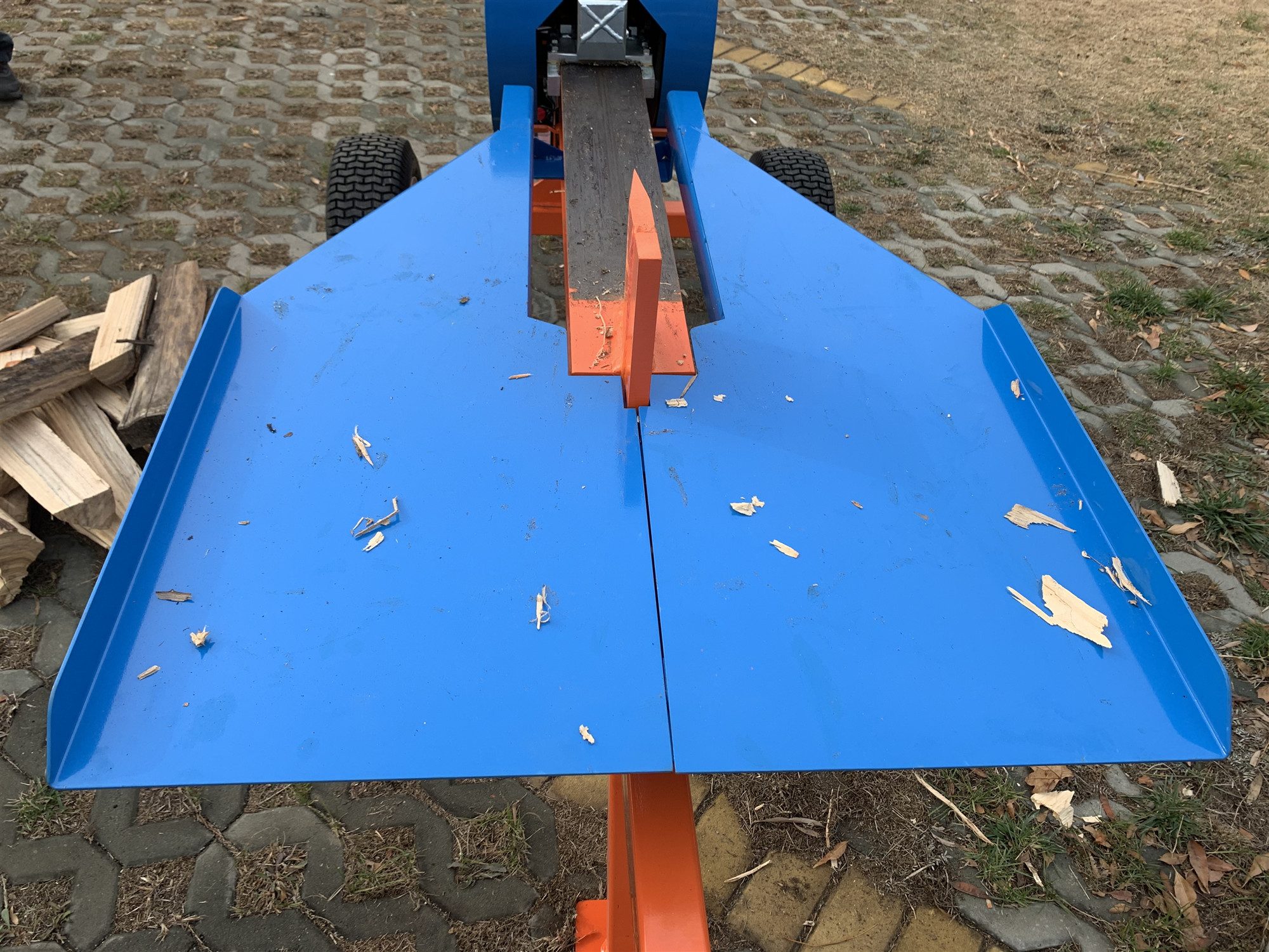 log cutter and splitter machine