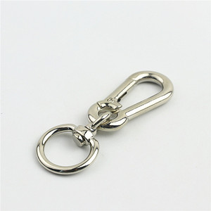 Venta al por mayor de ganchos de metal de resorte de alta calidad de aleación de zinc hebilla giratoria Clip Snap Hook bolsa Accesorios - Product Image 3
