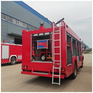 Camión de Bomberos con Tanque de Espuma HOWO de 5.5cbm, Fabricado en China, en Venta - Product Image 6
