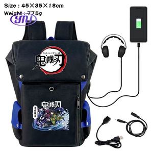 Ymj 9สไตล์กระเป๋าเป้สะพายหลังอนิเมะ <span class=keywords><strong>Kimetsu</strong></span> <span class=keywords><strong>NO</strong></span> <span class=keywords><strong>Yaiba</strong></span> กระเป๋านักเรียนของนักเรียนวัยรุ่น - Product Image 3