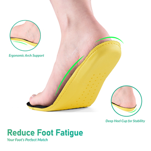 Solette in <span class=keywords><strong>Memory</strong></span> <span class=keywords><strong>Foam</strong></span> Antibatteriche per <span class=keywords><strong>Scarpe</strong></span> Antinfortunistiche, Supporto Comfort a 3 Strati - Product Image 6