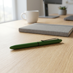 Dark Green Comfortable Ballpoint <b>Pen</b> Smooth Writing Tool for Office Business Gifting and Everyday Professional Use - Product Image 1