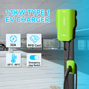 Station de recharge de voiture <span class=keywords><strong>électrique</strong></span> murale Simsukian SK-AC09 7KW avec interface CCS, certifiée CE, nouvelle, 220-240V 32A - Product Image 2