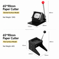 Kit de fabrication d'aimants photo pour réfrigérateur DIY commercial 65*90mm avec coupe-papier et 1000 matériaux vierges