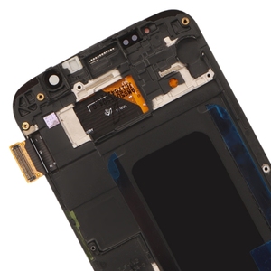 Écran LCD Super AMOLED d'origine pour <span class=keywords><strong>Samsung</strong></span> <span class=keywords><strong>Galaxy</strong></span> S6 SM-G920F Digitizer Assemblage <span class=keywords><strong>complet</strong></span> avec cadre - Product Image 3