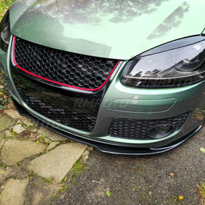For VW Golf MK5 GTI Jetta Body Kit Front Bumper Spoiler Front Bumper <b>Splitter</b> Lip Spoiler Protector Cover Apron Car Accessories - Product Image 4