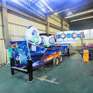 ट्रेलर फ्लाइंग कार 4 पी कताई सवारी ढहने से मनोरंजन की सवारी - Product Image 2