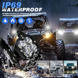 Faro Ausiliario LED Universale da 3,5 Pollici con Regolazione dell'Angolo e Rotazione Verticale per Auto, SUV e Fuoristrada - Product Image 6