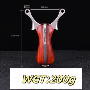 Chất lượng cao bằng thép không gỉ cung Đầu Súng cao su cho săn bắn ngoài trời mới mô hình số ban nhạc cao su cung chuỗi bao gồm mũi tên - Product Image 3