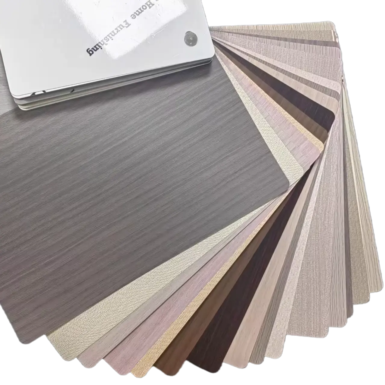 wood grain matte PET PETG decorative film for villa home office and furniture MDF plywood HPL chipboard