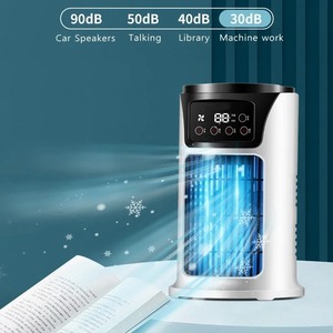 Nouveau Ventilateur Climatiseur Portable Mini avec Minuteur, Ventilateur de Table Rafraîchissant à Eau USB avec Humidificateur pour Maison, Chambre, Bureau, Mobile - Product Image 2