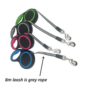Cuerda de nailon de lujo antideslizante ajustable, Collar y correa de perro de lujo retráctil personalizado, juego de correa para perro, correa para perro mascota - Product Image 3