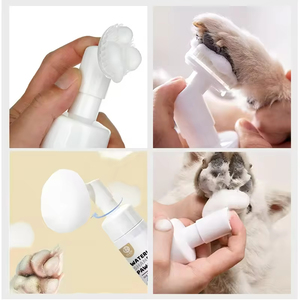 Bán Buôn Thành Phần Tự Nhiên Rửa Sạn-Miễn Phí Mèo Chân Sâu Sữa Rửa Chân Sạch Bọt Vật Nuôi Dầu Gội Đầu Với Bàn Chải Con Chó - Product Image 4