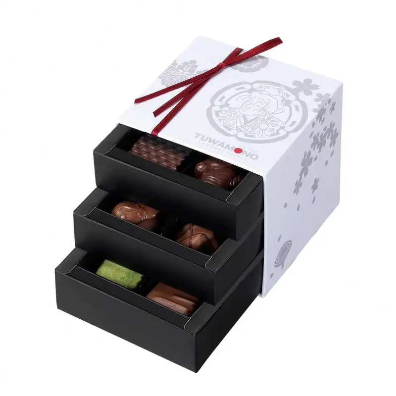 Caixa de chocolate 20 peces 25 cavidades caixa inserções design para 500gm venda de embalagem de luxo mármore atacado preços do egito