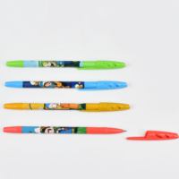 Lot de 50 stylos à bille 0,7 mm à pointe fine, motif Mona Lisa, en plastique coloré, pour étudiants et bureau