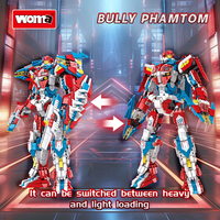 Woma Toys 2024 Nouvelle Série Mech Figurine d'Action Modèle de Jouet Mecha Ensemble de Briques de Construction Robot Jouet