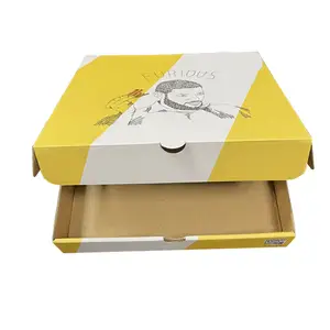 버섯 소포 데크 립티브 돈 클래식 마우스 가드 쿠션 접는 케이크 골판지 피자 상자 사용자 정의 로고