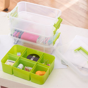 GREENSIDE Boîte de rangement moderne pour articles divers Classification des outils PP <span class=keywords><strong>Blocs</strong></span> de construction Tiroir fendu pour le stockage de petites pièces de particules - Product Image 2