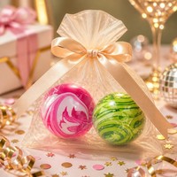 Balle anti-stress en TPR motif marbre, jouet sensoriel souple à presser pour soulager l'anxiété, idéal pour enfants et adultes, TDAH, jeux sensoriels, cadeaux de fête