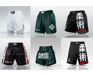 Shorts de MMA haute performance pour la gym, l'UFC, le grappling, le BJJ et la lutte – Restez au sec avec une flexibilité inégalée - Product Image 6