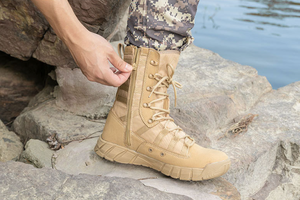Botas de jungla, botas de senderismo, botas de desierto, botas tácticas, botas de caña alta para hombre, botas para exteriores - Product Image 3