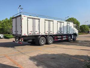 Véhicule de transport frigorifique diesel manuel Euro 5 à quatre essieux HOWO - Fabriqué en Chine - Product Image 6