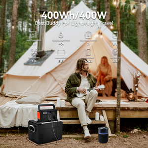 800W Portable Solar Lithium Ion MPPT Power Station With Jump Flashlight for Camping Home Use Car Compatible K53 Cost of Solar Po - Product Image 5