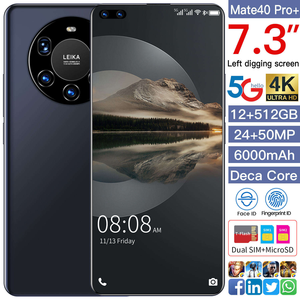 Téléphone mobile de jeu Android débloqué, style minimaliste, <span class=keywords><strong>Mate</strong></span> 40 <span class=keywords><strong>Pro</strong></span>+ 12 Go de RAM, 512 Go de ROM, écran supérieur de 7,3 pouces, fonction Wi-Fi 5G - Product Image 5