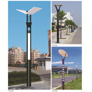 Lampadaire paysager à motif multicolore en PVC IP66 3500K Blanc Chaud AC 220V Garantie 10 ans CRI90 Alimenté par énergie solaire pour projets - Product Image 6