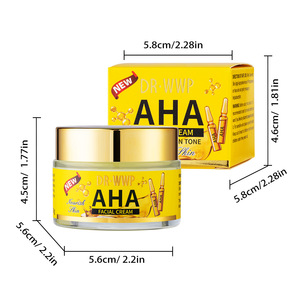 Crème Visage à la Niacinamide <span class=keywords><strong>AHA</strong></span> Réduit les Rides Fines Lisse la Peau Éclaircissante Hydratante Vitamine E Crème Visage pour Peaux Sèches - Product Image 6
