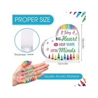 Cadeau pour la Journée de reconnaissance des enseignants pour femmes, Cadeau de remise de diplôme, Cadeau de retraite, Anniversaire, Décoration intérieure, Centres de table commémoratifs