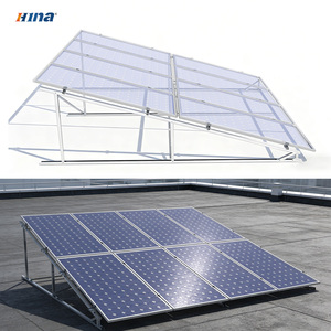Système de montage <span class=keywords><strong>solaire</strong></span> pour panneaux photovoltaïques sur toit métallique, mini-rail en aluminium, installation facile - Product Image 1