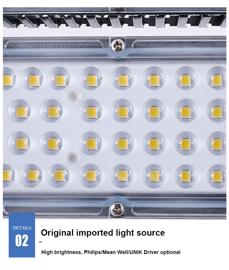 Outdoor Stadium Area Work Site Lighting Led Floodlight 5 Years Warranty Waterproof IP65 100w 200w 250wats 300w 400w 55000 Lumens