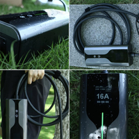 Station de recharge portable de type 1 pour fabricants, mode 2 SAE J1772, câble de recharge EV 16A, chargeur EV portable
