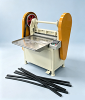 Machine de découpe automatique de feuilles de caoutchouc, coupeuse de bandes de caoutchouc robuste, découpeuse de caoutchouc industrielle