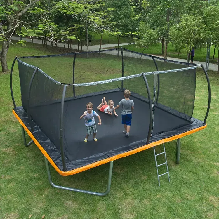 Produsen Trampolin Dalam Ruangan 6FT 8FT 10FT 12FT 14FT 16FT Kualitas Tinggi Taman Trampolin Dalam Ruangan dan Trampolin Dalam Ruangan Anak-anak