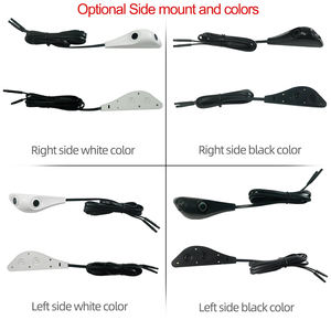 Hd 1080p רכב בצד תצוגה עדשה כפולה הר מערכת מצלמה עם מחבר תעופה 4pin - Product Image 5