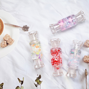 Gloss hydratant pour les lèvres, effet repulpant, infusé de pétales de <span class=keywords><strong>rose</strong></span> et d'or, huile pour les lèvres hydratante, gloss à lèvres avec de vraies fleurs à l'intérieur - Product Image 3