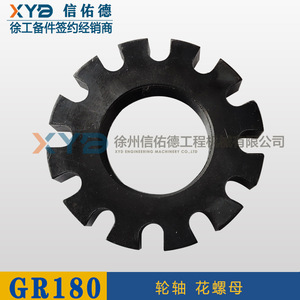 น็อตล็อกเพลาล้อเดี่ยวด้านข้างสำหรับรถเกรดเดอร์ XCMG GR165/180/215 พร้อมอุปกรณ์เสริม อะไหล่ น้ำหนัก 3.0 กก. 4 กก. - Product Image 2