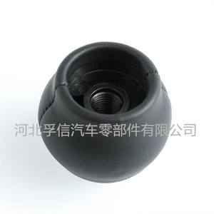 Pomo de palanca de cambios para coche, 6 velocidades, cuero PU plateado, ergonómico, para Toyota Corolla - Product Image 4