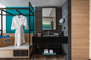 Meubles commerciaux pour hôtels et motels, prix de gros, mobilier minimaliste en bois dur pour projets hôteliers - Product Image 5