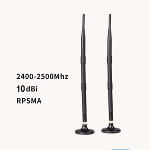 2400 MHz 2500mHz 2.4 Gam 5 gam SMA Nam 10 dBi tầm xa nam châm cơ sở bên ngoài <span class=keywords><strong>Wifi</strong></span> Antenna cho máy tính bảng Android mô-đun - Product Image 4